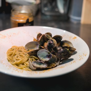 Lo spaghetto alle vongole con bottarga